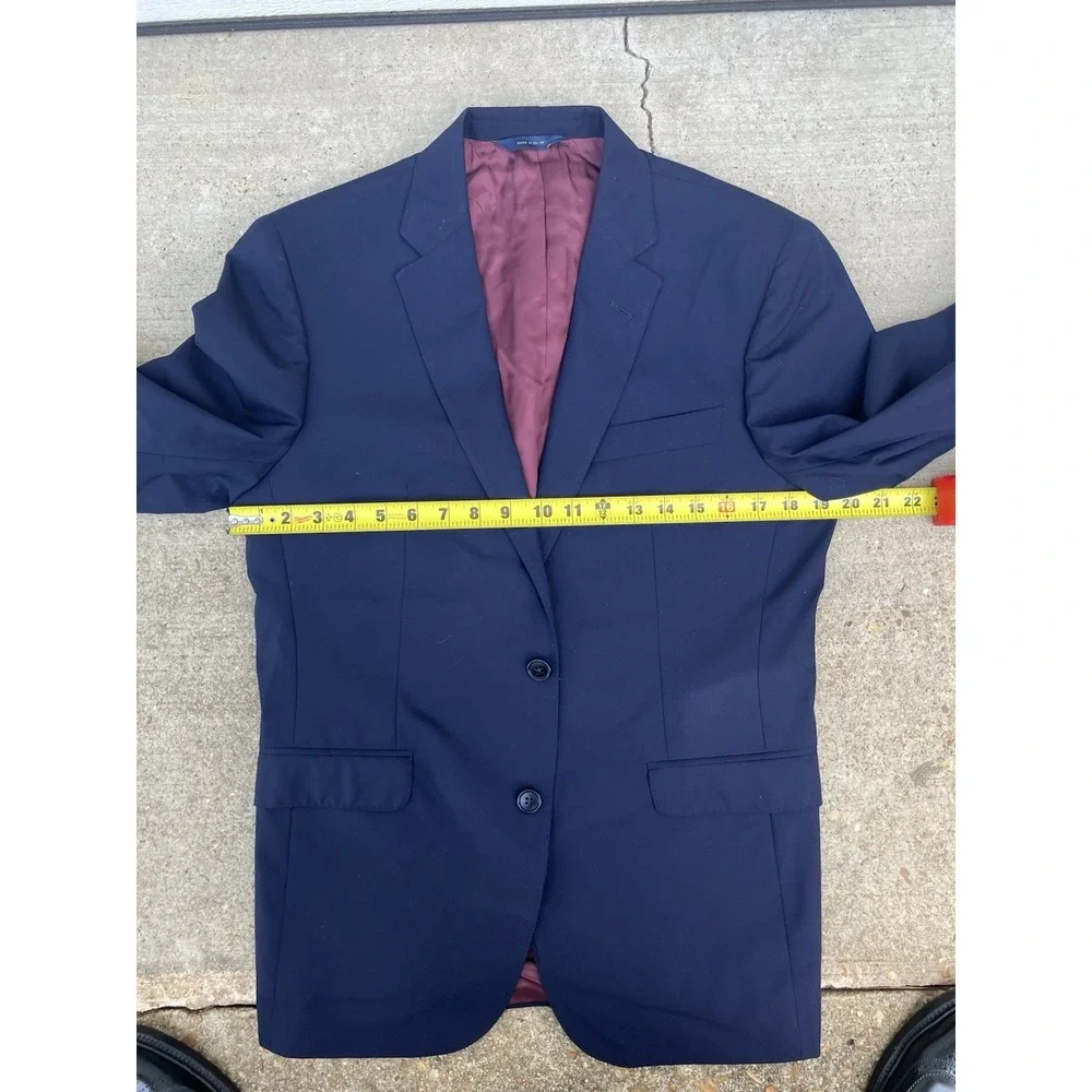 Brooks Brothers Blazer Mens 40R Navy Wool  Sport Coat Vitale Barberis Classic